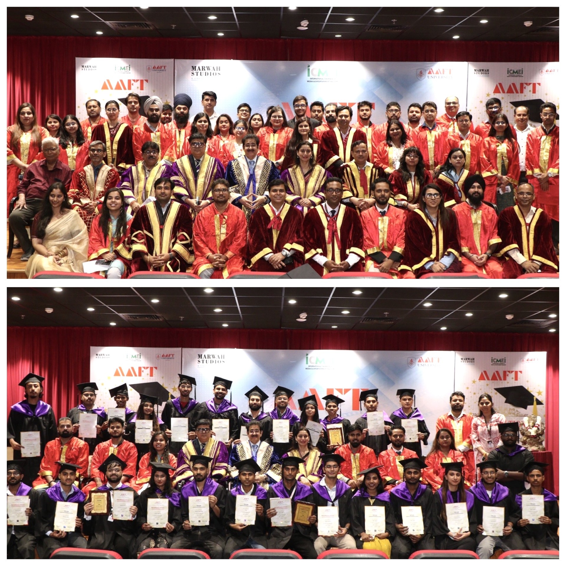 AAFT Celebrates Convocation of its 124th Batch